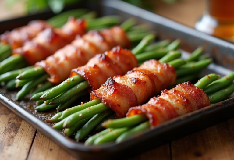Bacon Wrapped Green Beans: A Savory Twist on a Classic Side Dish