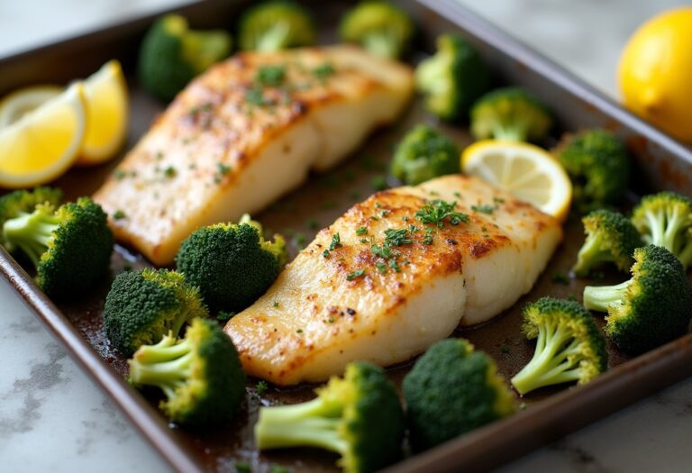 Baked Haddock with Broccoli: A Simple and Delicious Meal