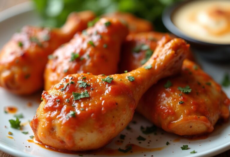 Baked Honey Buffalo Chicken