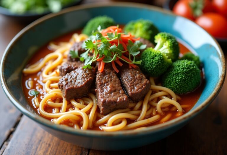Beef and Broccoli Ramen Stir Fry