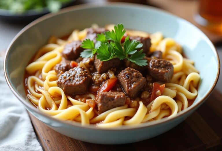 Delicious Beef and Noodles Recipe