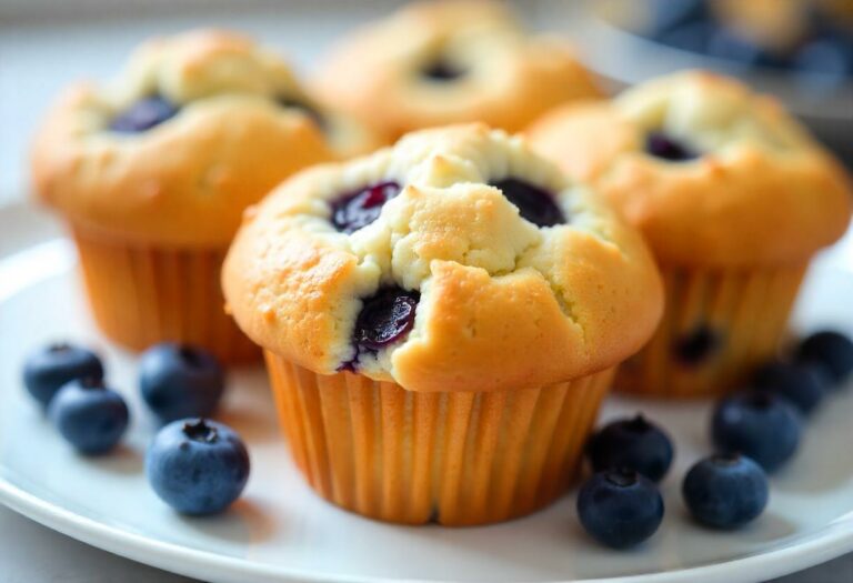 Delectable Blueberry Muffins: A Burst of Sweetness in Every Bite