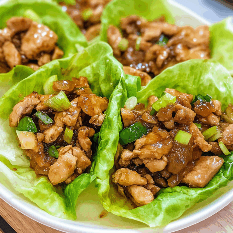 Chang’s Chicken Lettuce Wraps: Deliciously Healthy and Easy-to-Make