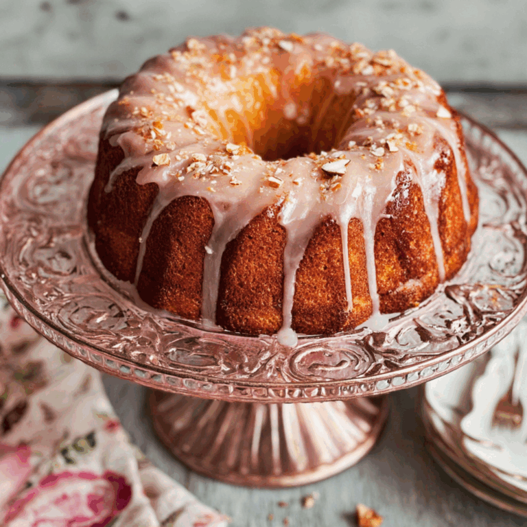 Glazed Buttermilk Donut Cake