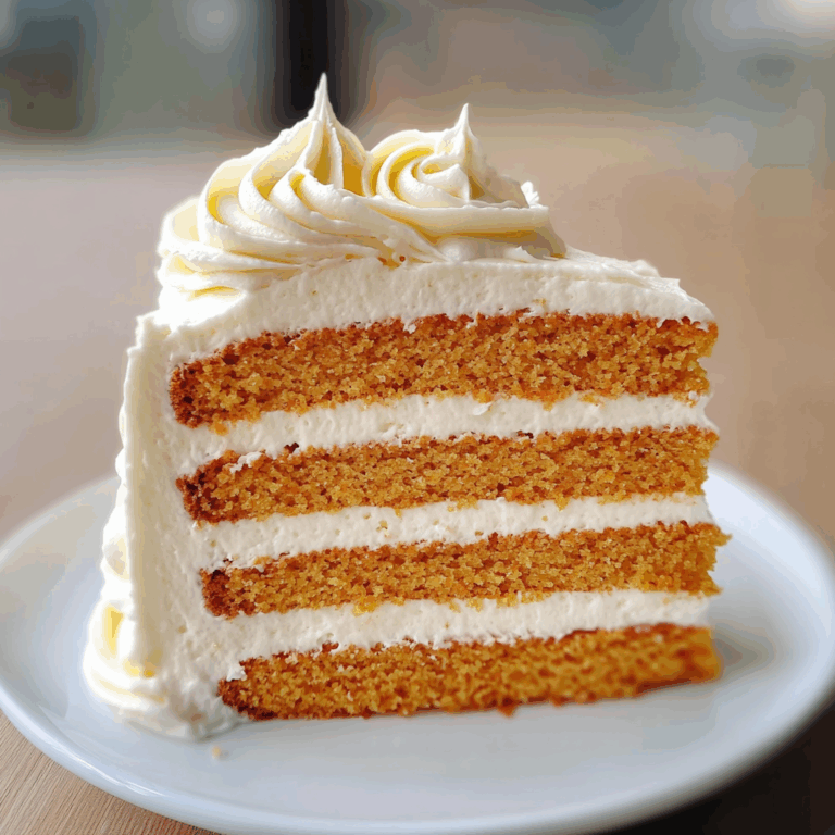 Irresistible Carrot Cake with White Frosting