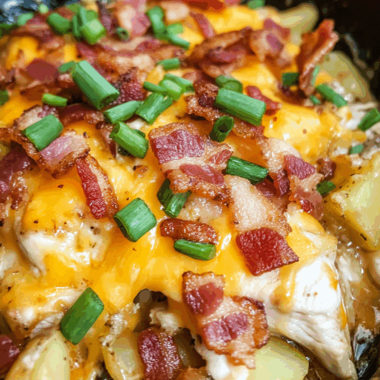 Cheesy Bacon Ranch Slow Cooker Chicken and Potatoes